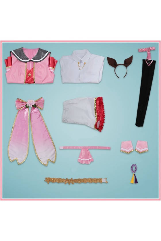 2XXT Cosplay Uma Musume Pretty Derby Sakura Laurel Race Outfit Cosplay Costume